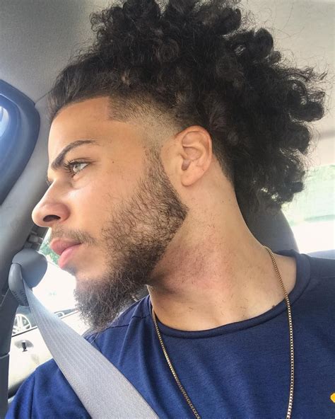 hairstyles for mixed men with curly hair|More.